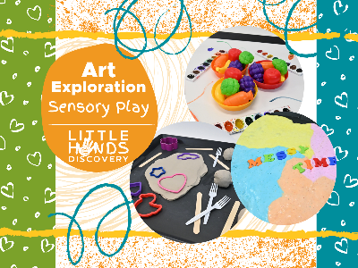 50% OFF - Art Exploration Sensory Play (18 Months - 6 Years)